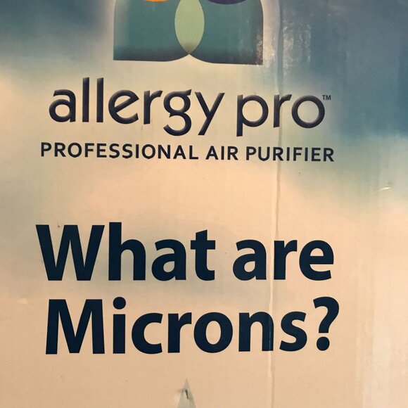 Allergy Pro Professional Air Purifier With True HEPA Filtration - Captures Polle - Picture 10 of 15